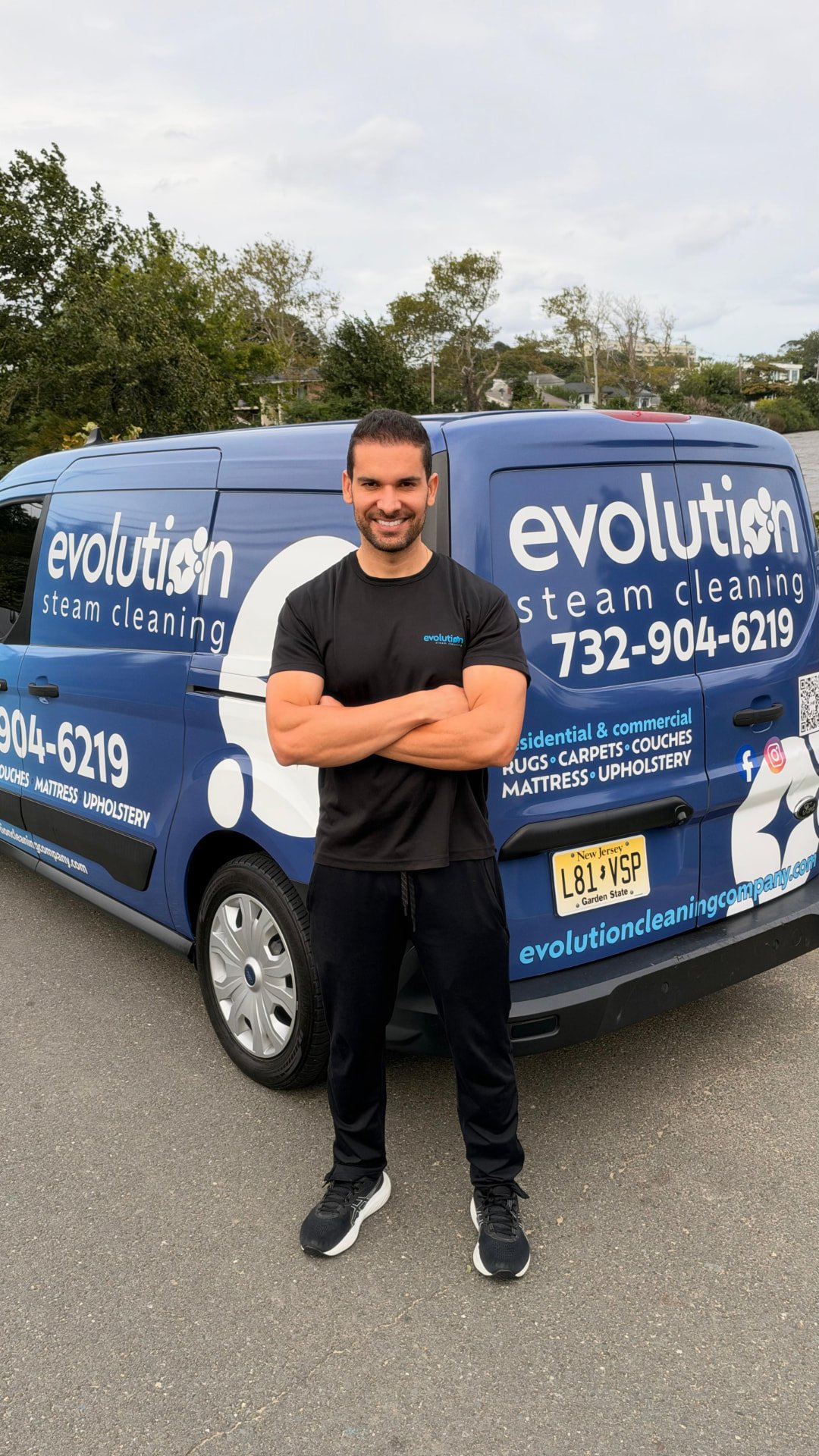 Alex Silva, co-owner and Steam Cleaning specialist at Evolution